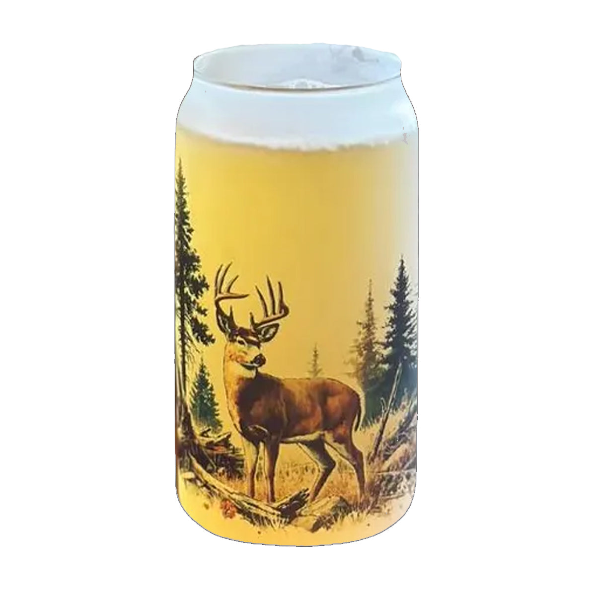 The Buck Stops Here Glass
