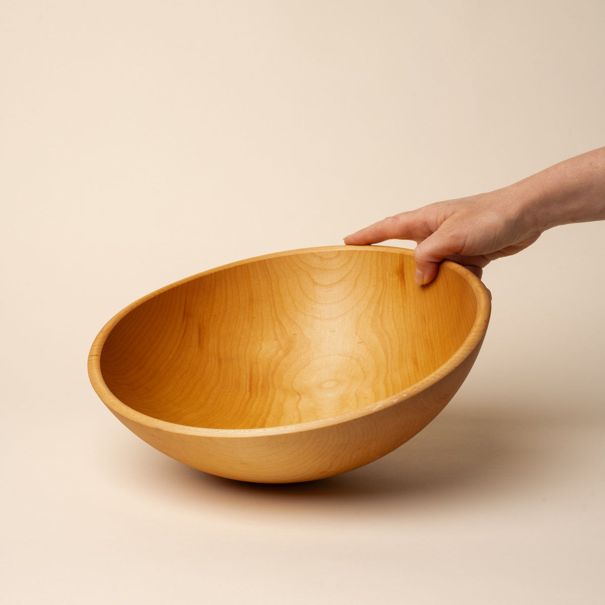 Solid Wood Bowl | Maple 11"