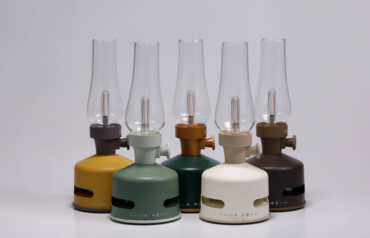 Light & Sound Lamp | Corn & Gold