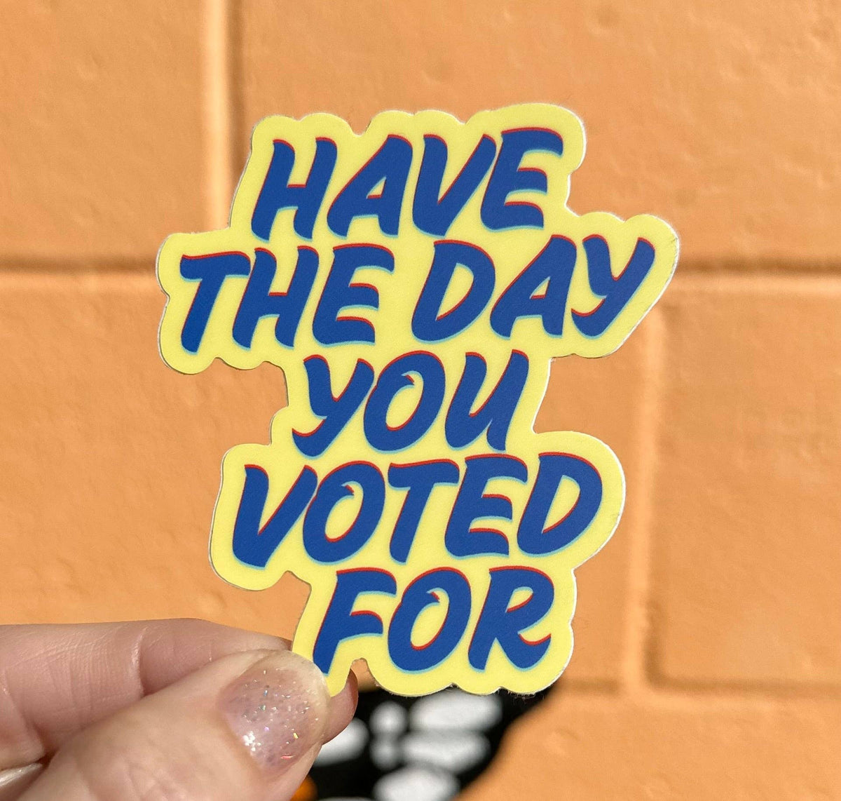You Voted Sticker