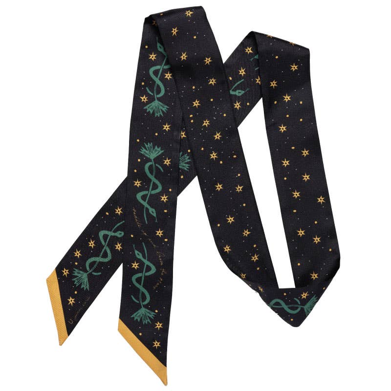 Lasso The Stars Silk Twilly Scarf