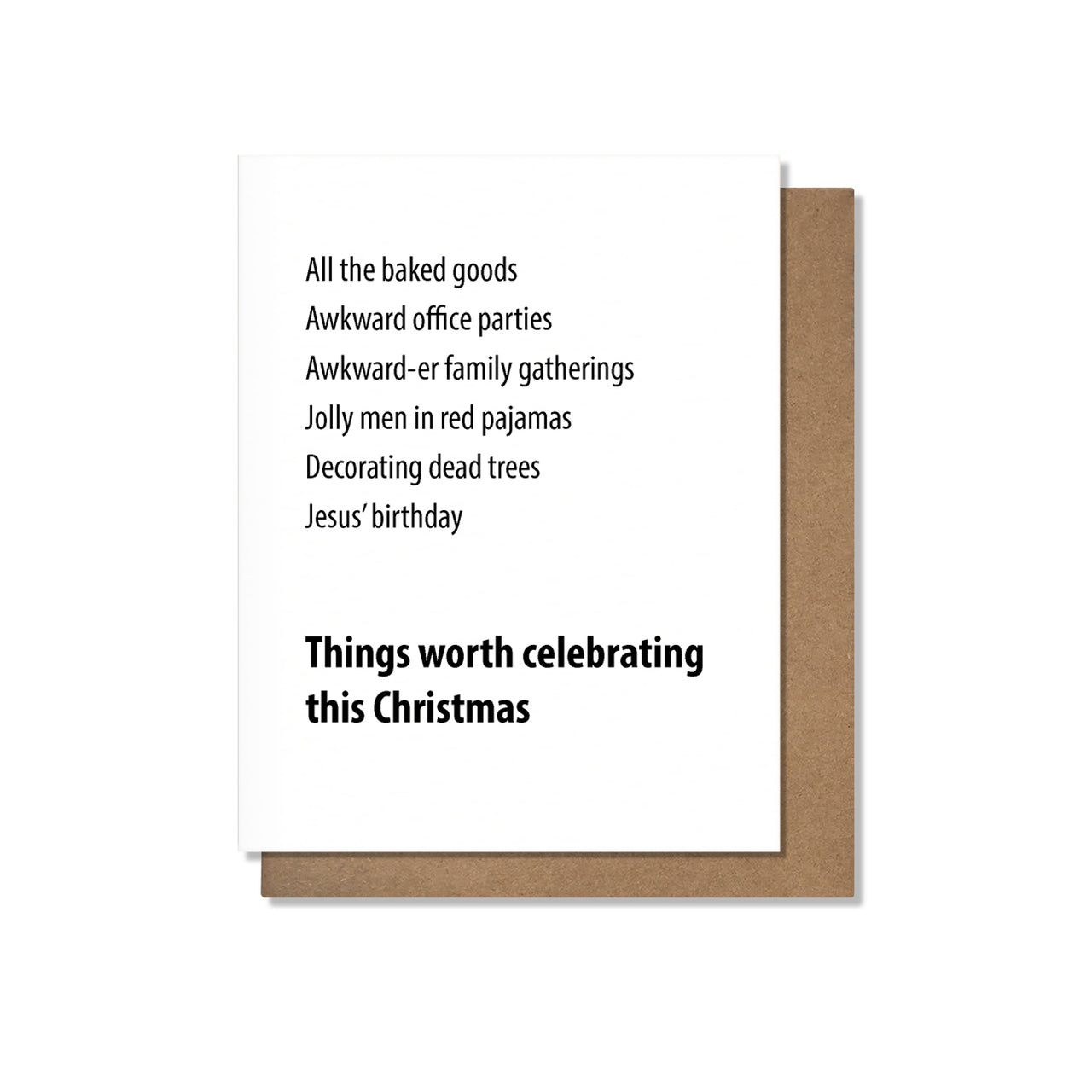 Worth Celebrating Christmas Card