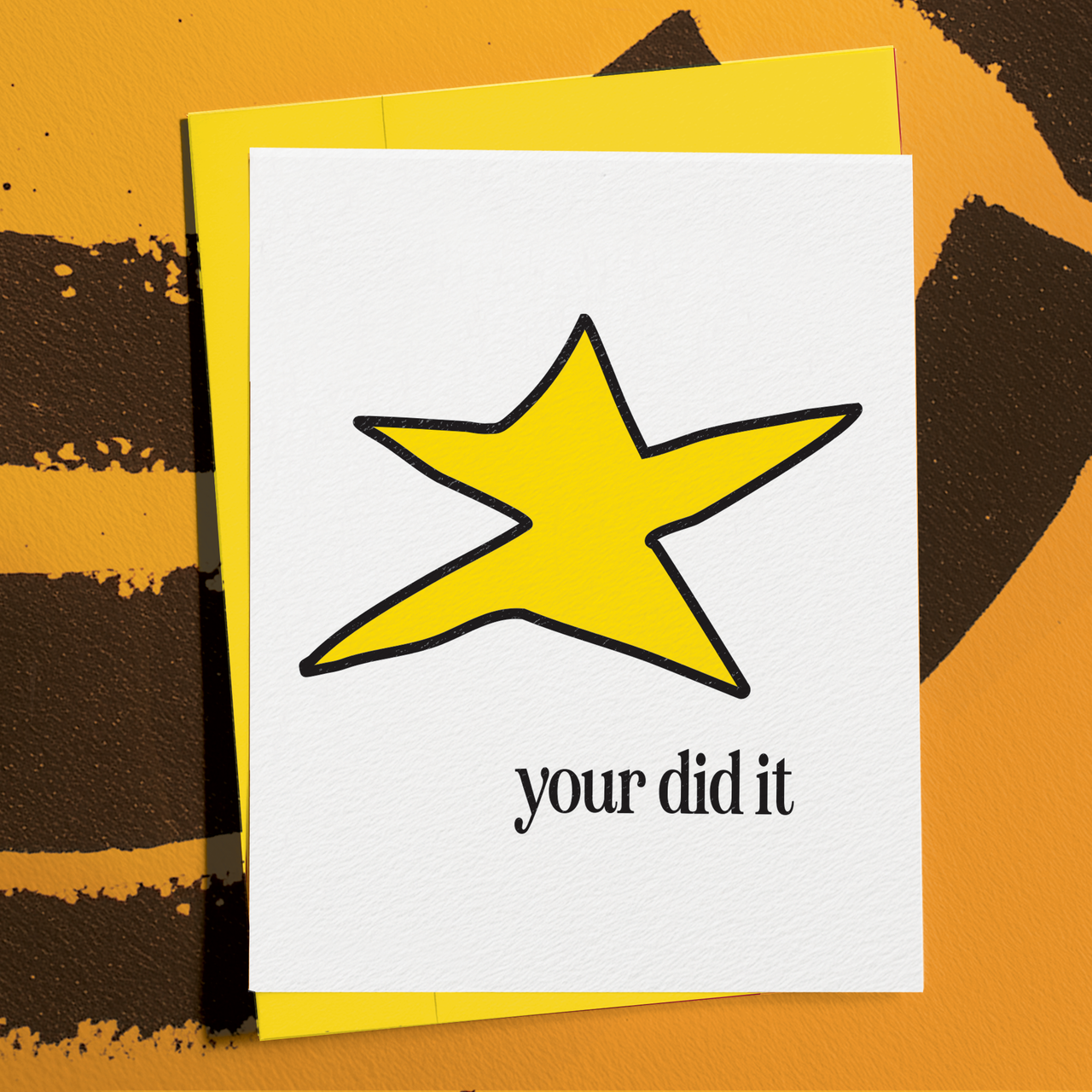 Your Did It Card