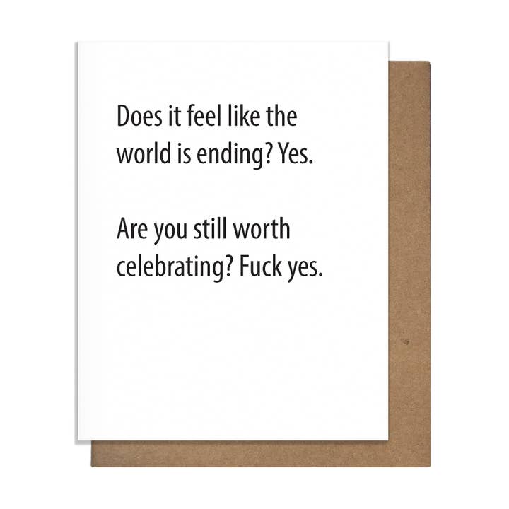 World Ending Card