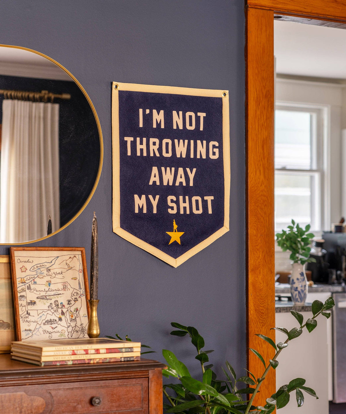 My Shot Hamilton Camp Flag