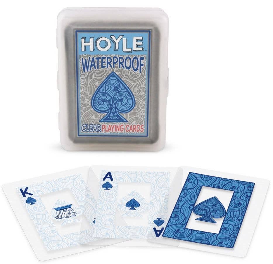 Hoyle Clear Waterproof Playing Cards