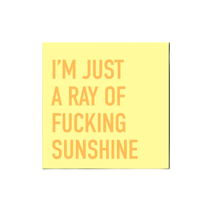 Ray of Sunshine Magnet