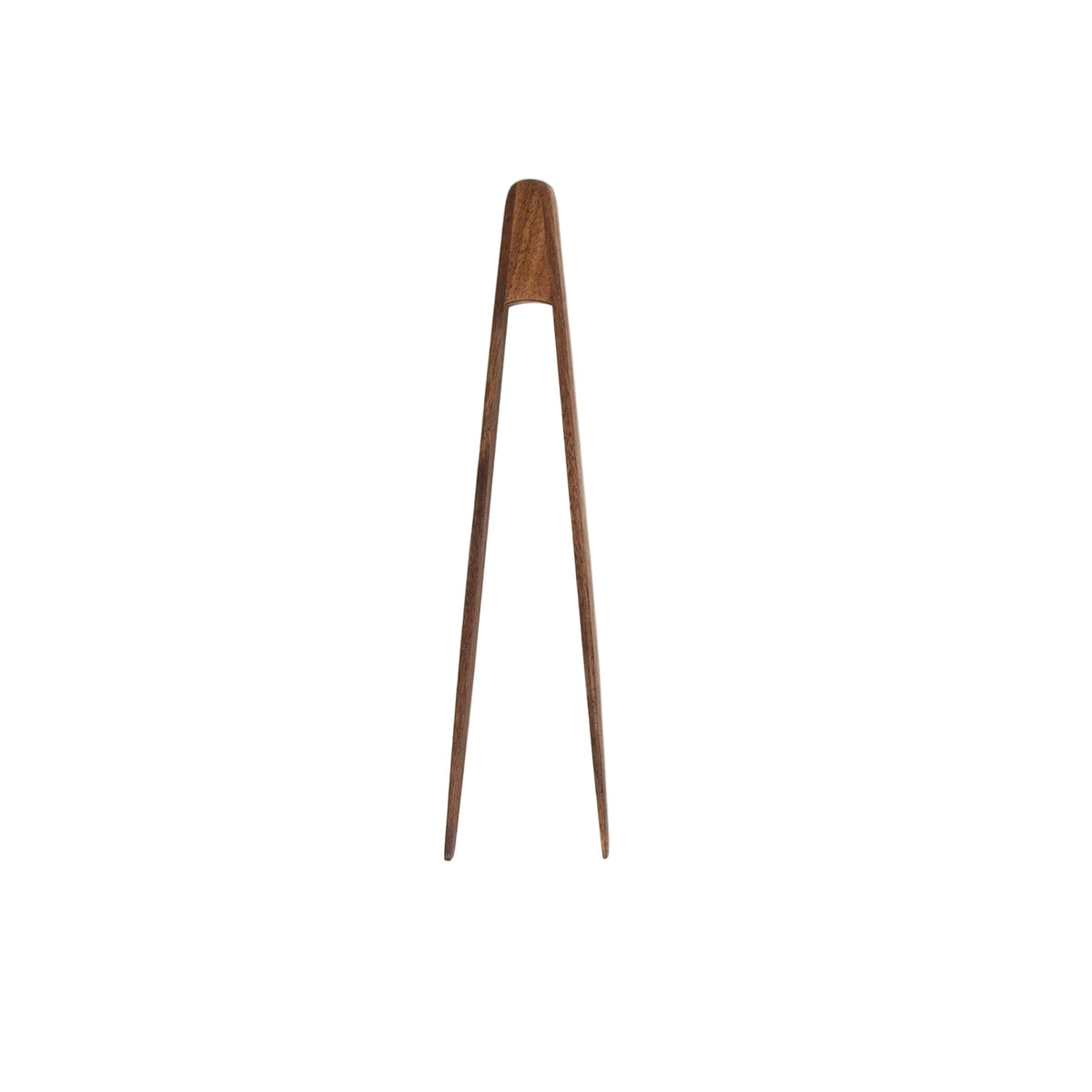 7" Walnut  Tongs