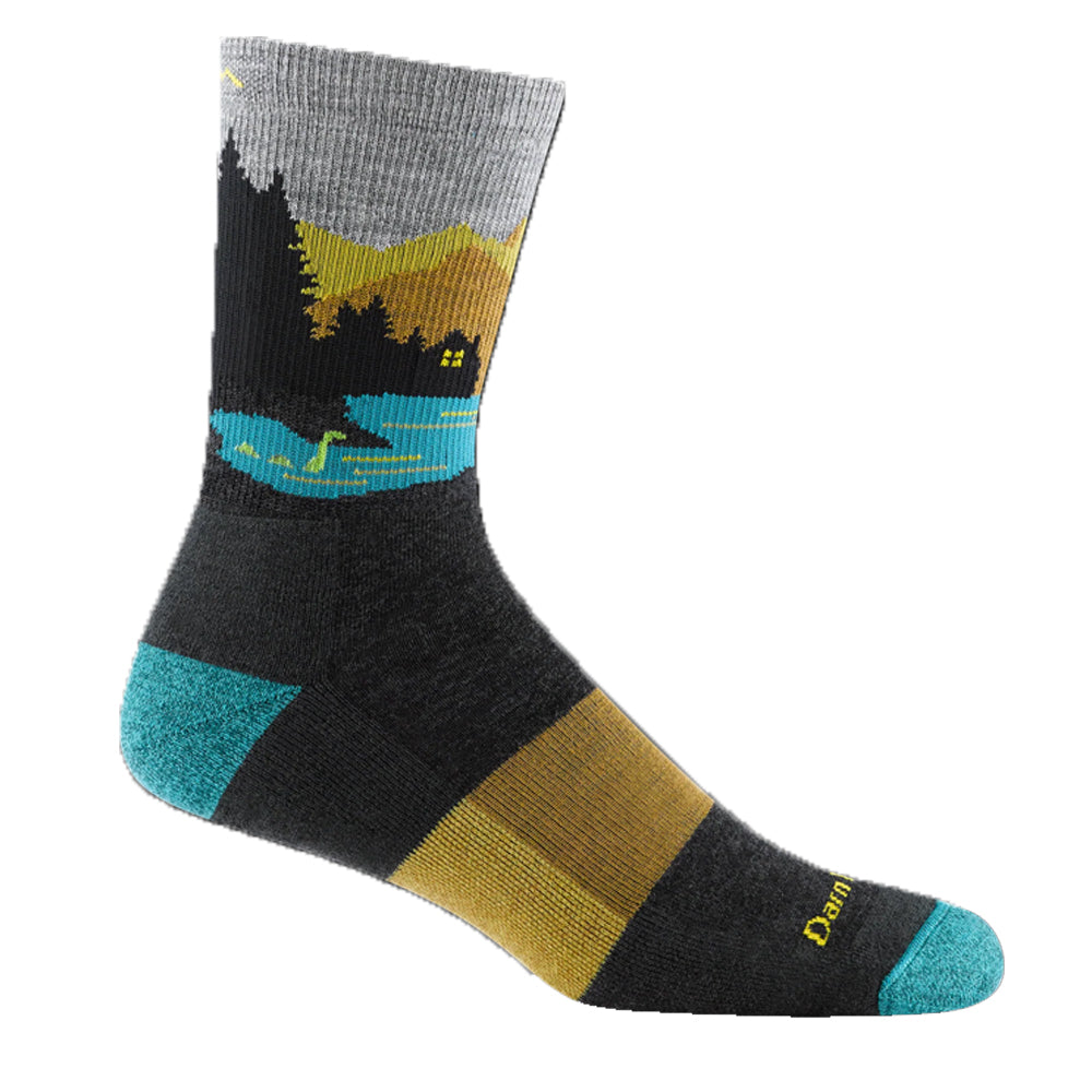Close Encounters Micro Crew Midweight Sock | Charcoal