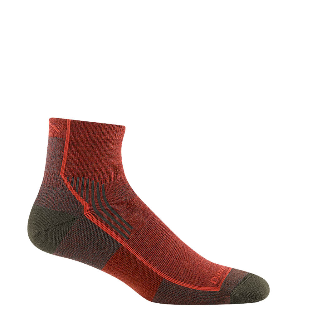 Hiker 1/4 Midweight With Cushion Sock | Chestnut