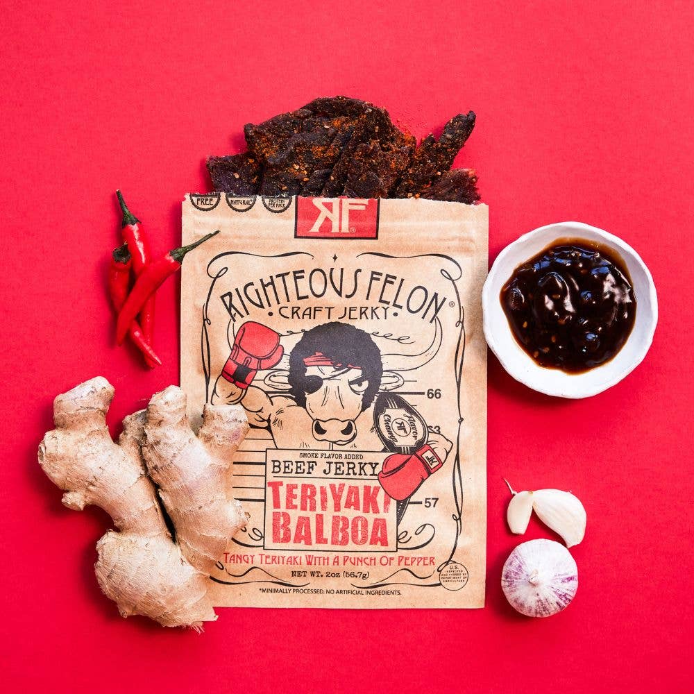 Teriyaki Balboa Jerky