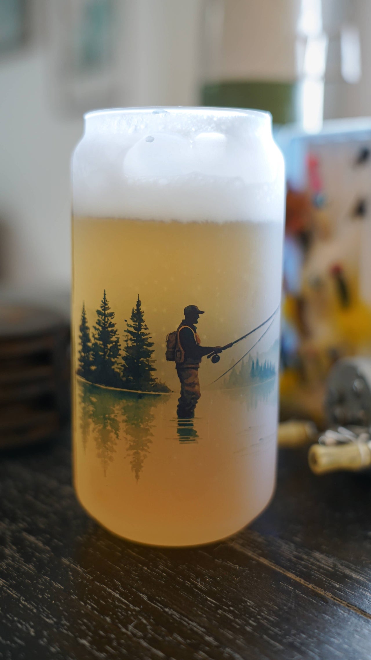 Cast & Sip Fly Fishing Glass