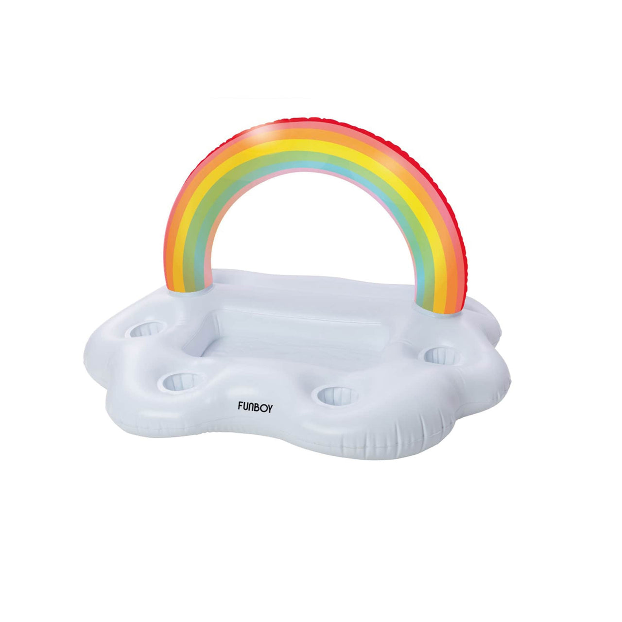 Inflatable Cooler | Rainbow Cloud Floating Drink Station