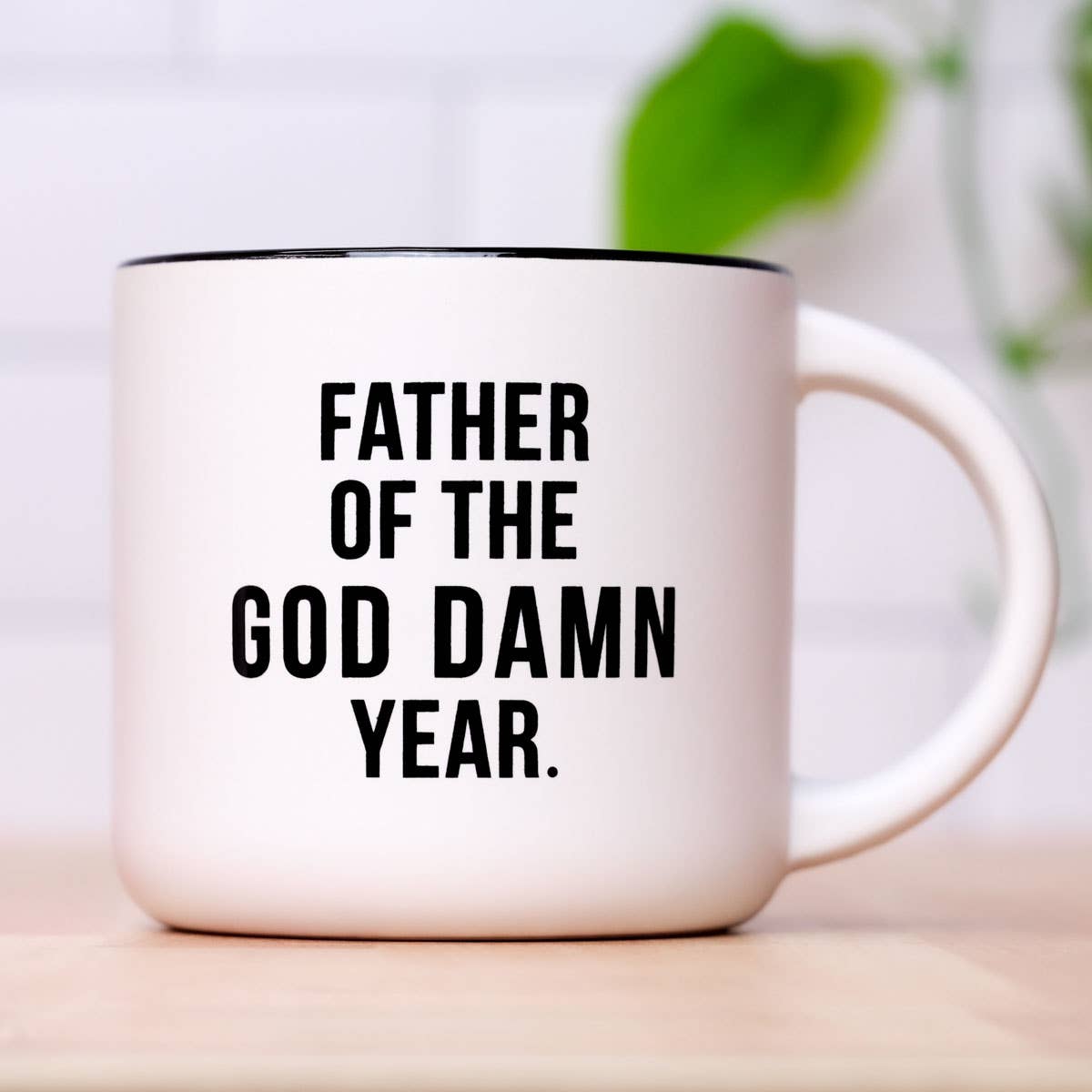Father Of The God Damn Year Mug