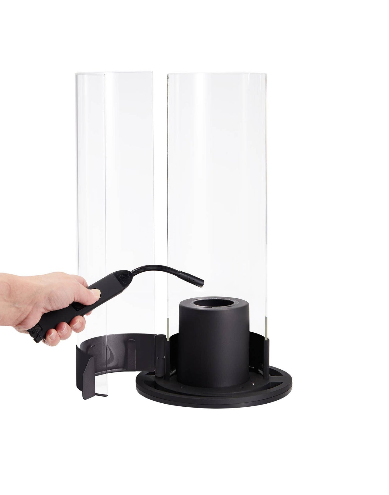 FlameScapes Spiral Fire Feature XL | Black