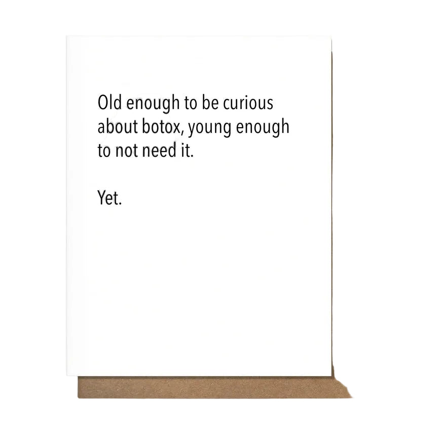 Need Botox Card