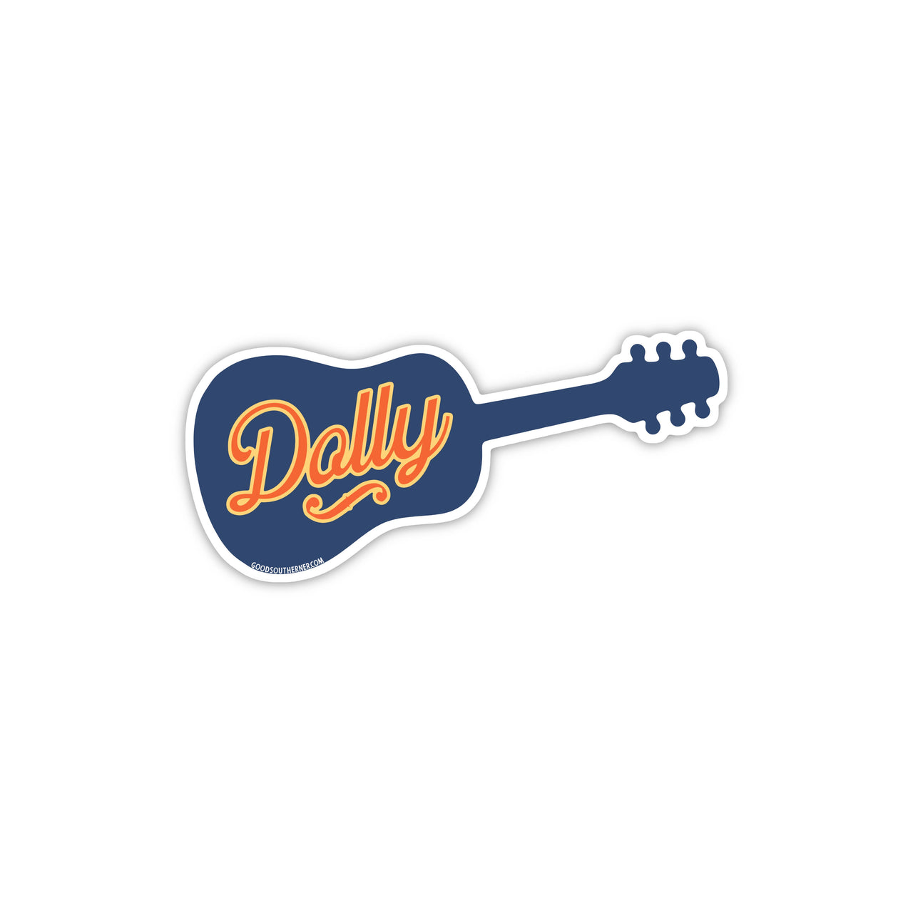 Guitar Dolly Sticker