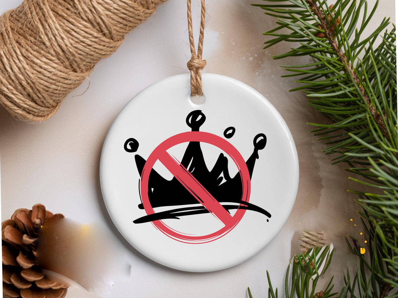 No Kings Ornament