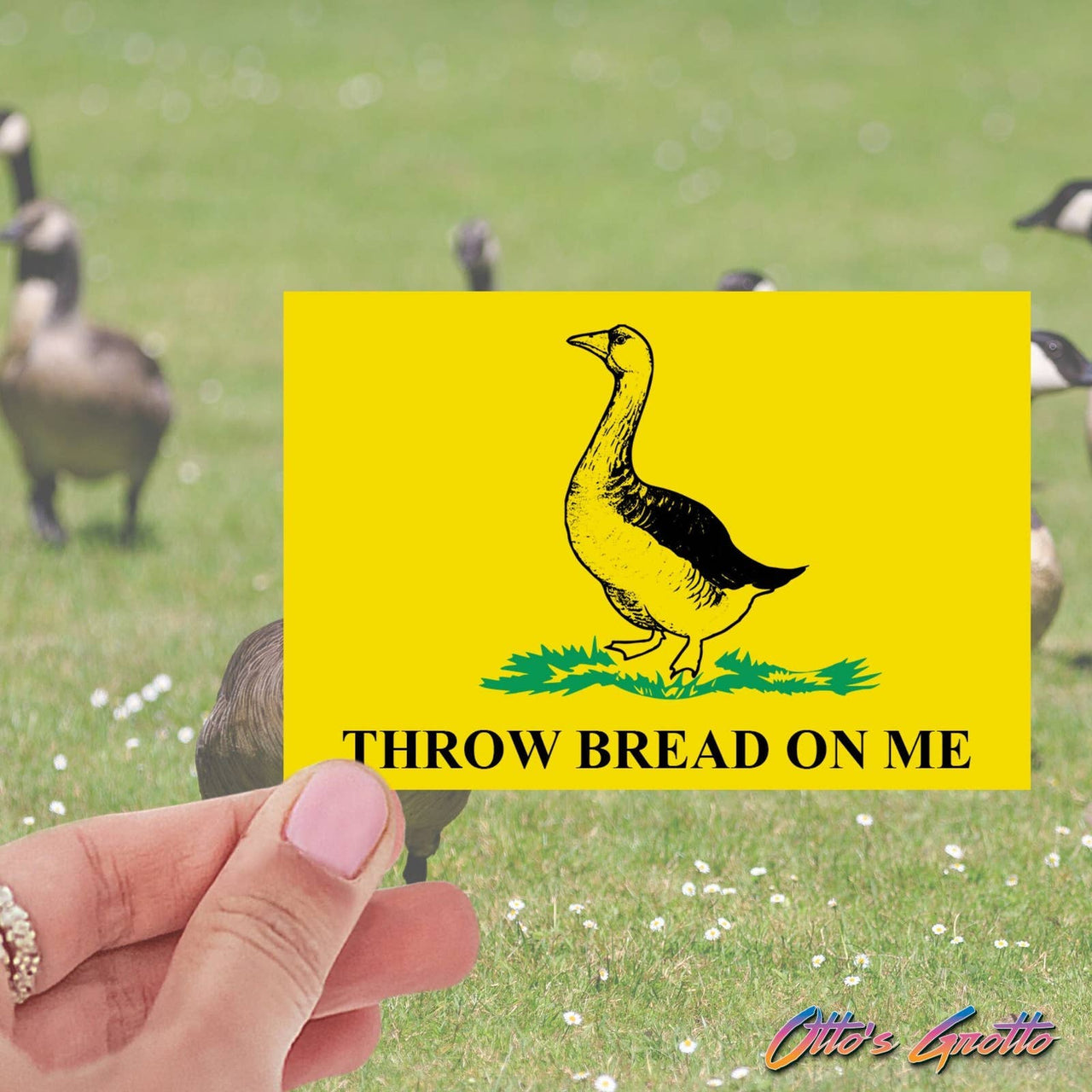 Throw Bread On Me Sticker