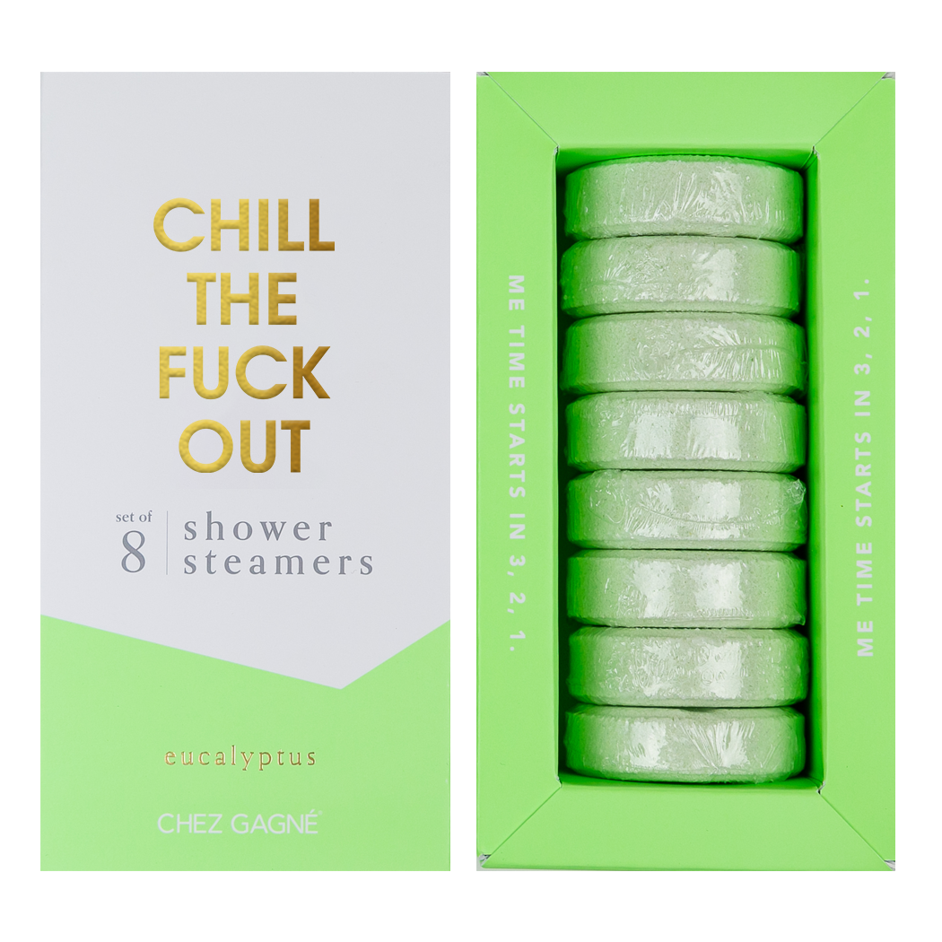 Chill the Fuck Out Shower Steamers | Eucalyptus