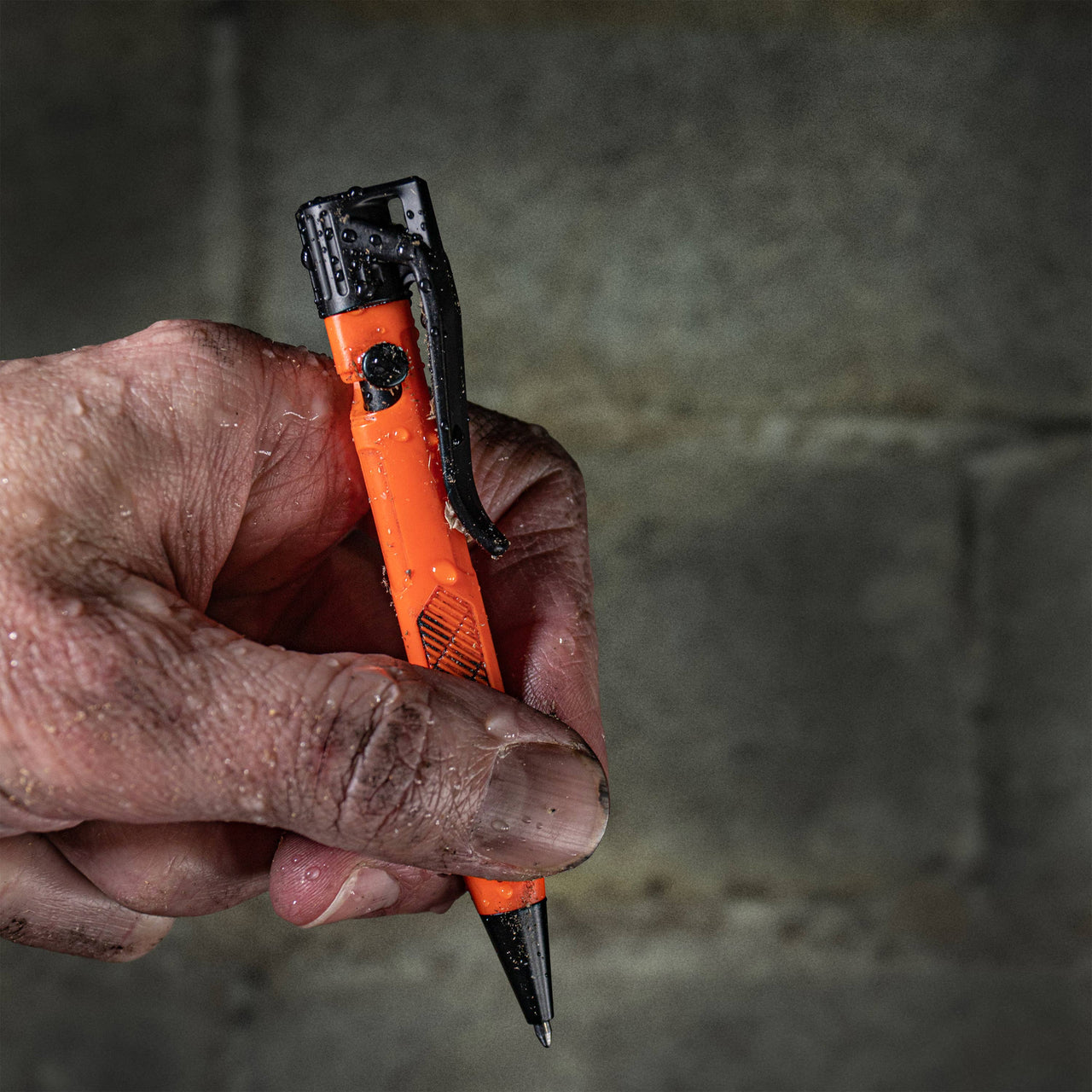 Mini Bolt-Action Pen | Orange