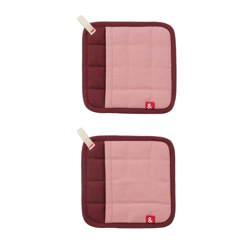 Pot Holders | Rhubarb