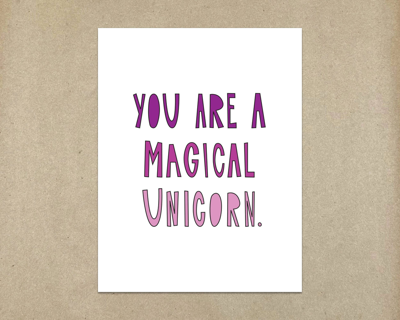 Just Magical Card