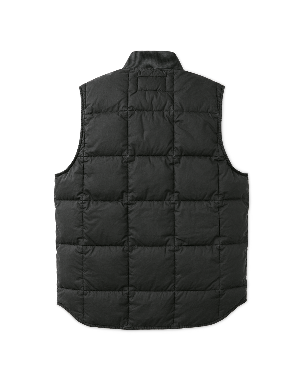 Heritage Cotton Down Vest | Black