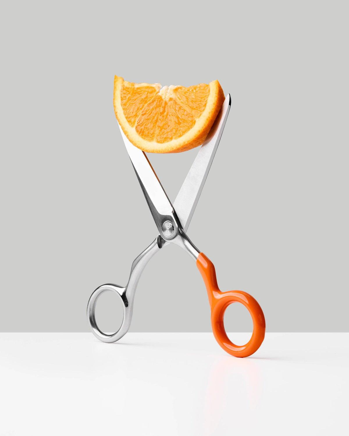 Spectra Scissors | Stainless Steel + Orange