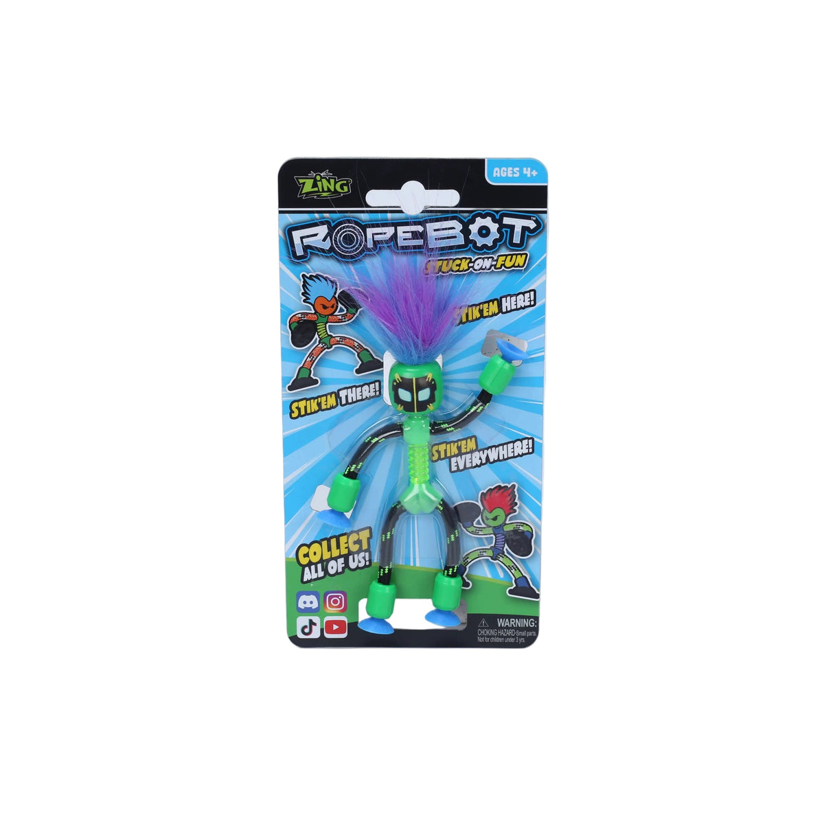 Ropebot Suction Toy