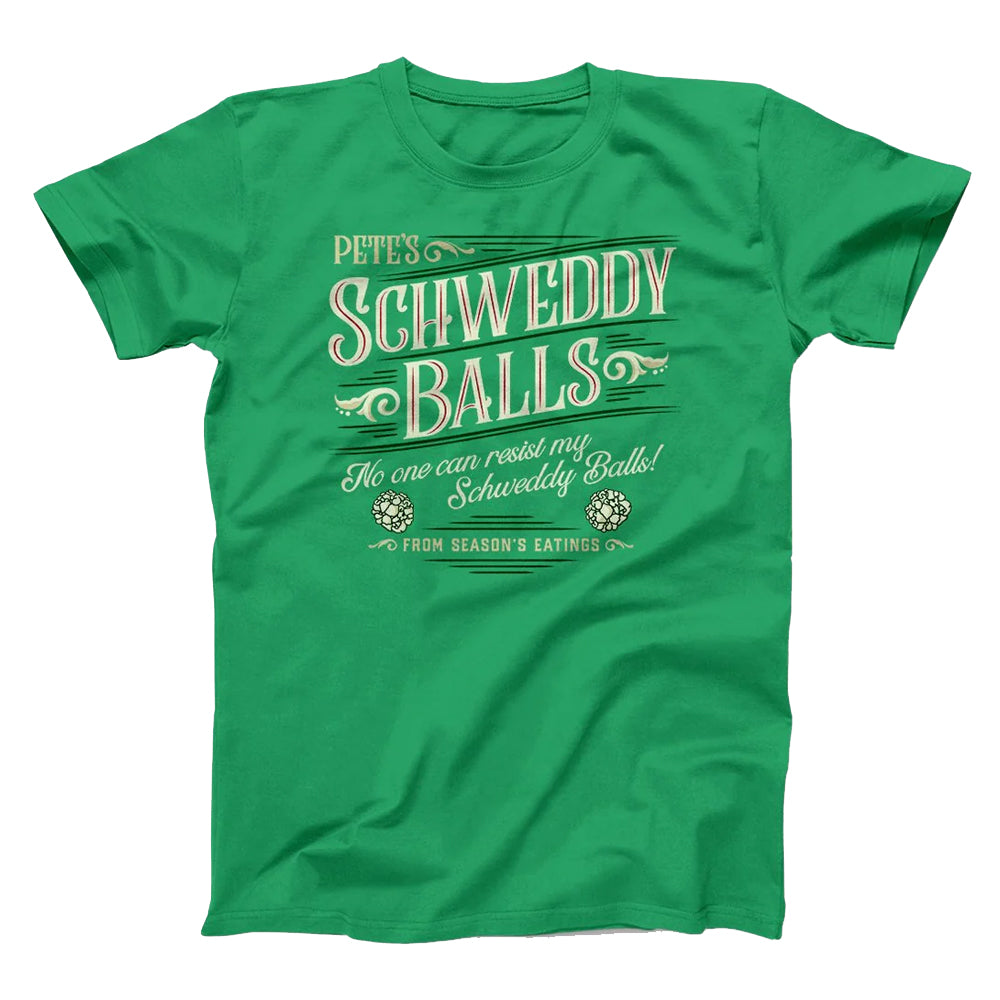 Schweddy Balls Tee | Kelly Green