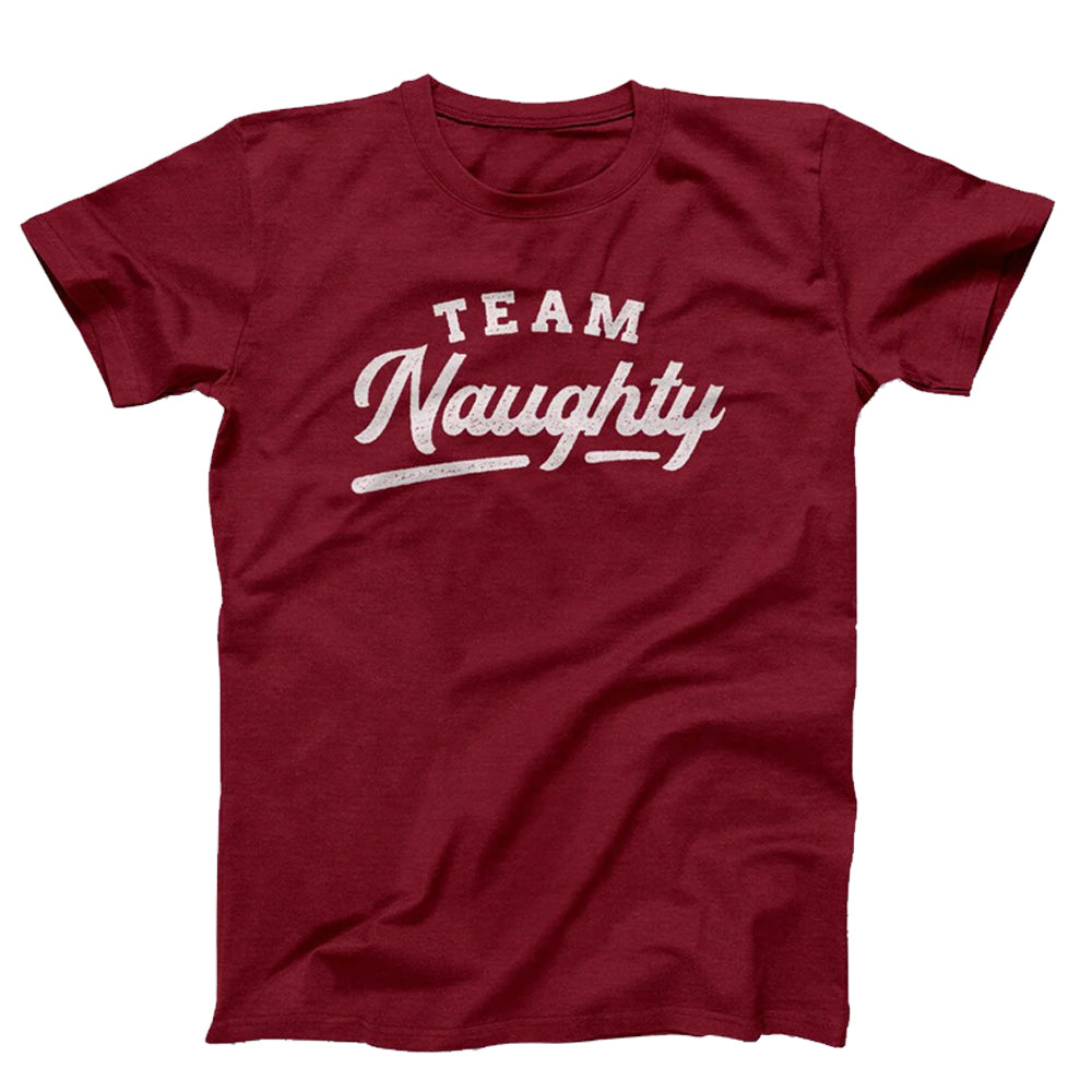 Team Naughty Tee | Maroon
