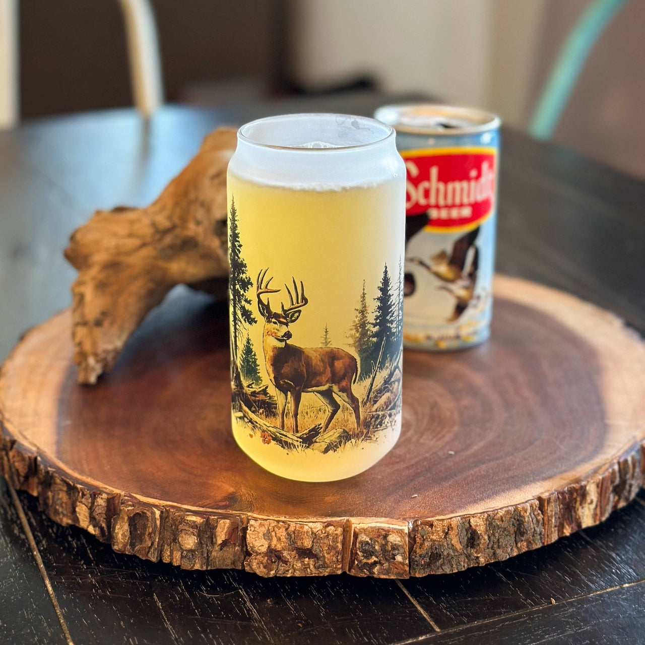 The Buck Stops Here Glass