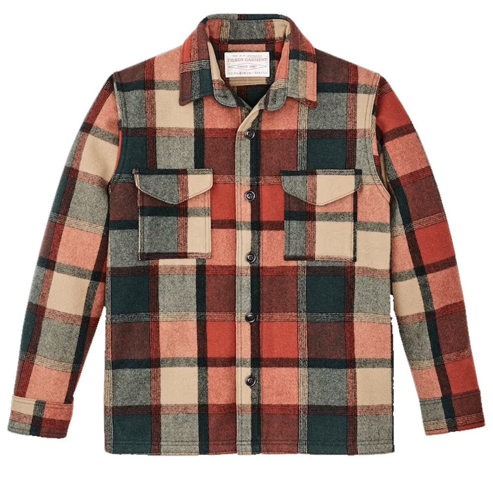 Seattle Wool Jac-Shirt | Amber & Spruce Plaid