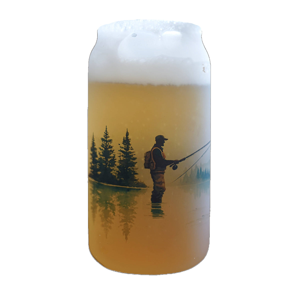 Cast & Sip Fly Fishing Glass