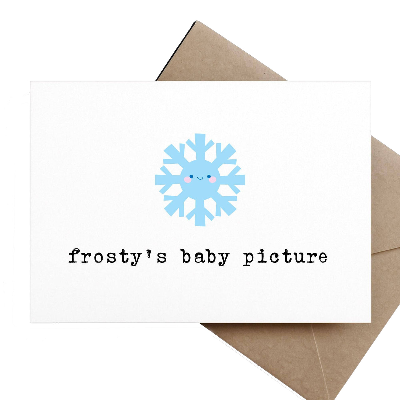 Frosty's Baby Picture Card