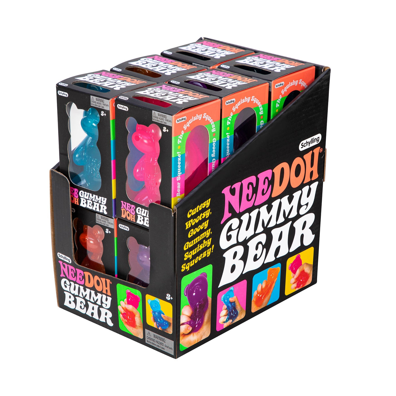 NeeDoh Gummy Bear - Domestic Domestic