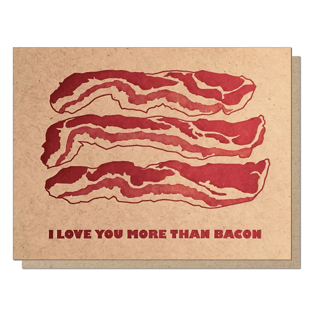Bacon Love Card