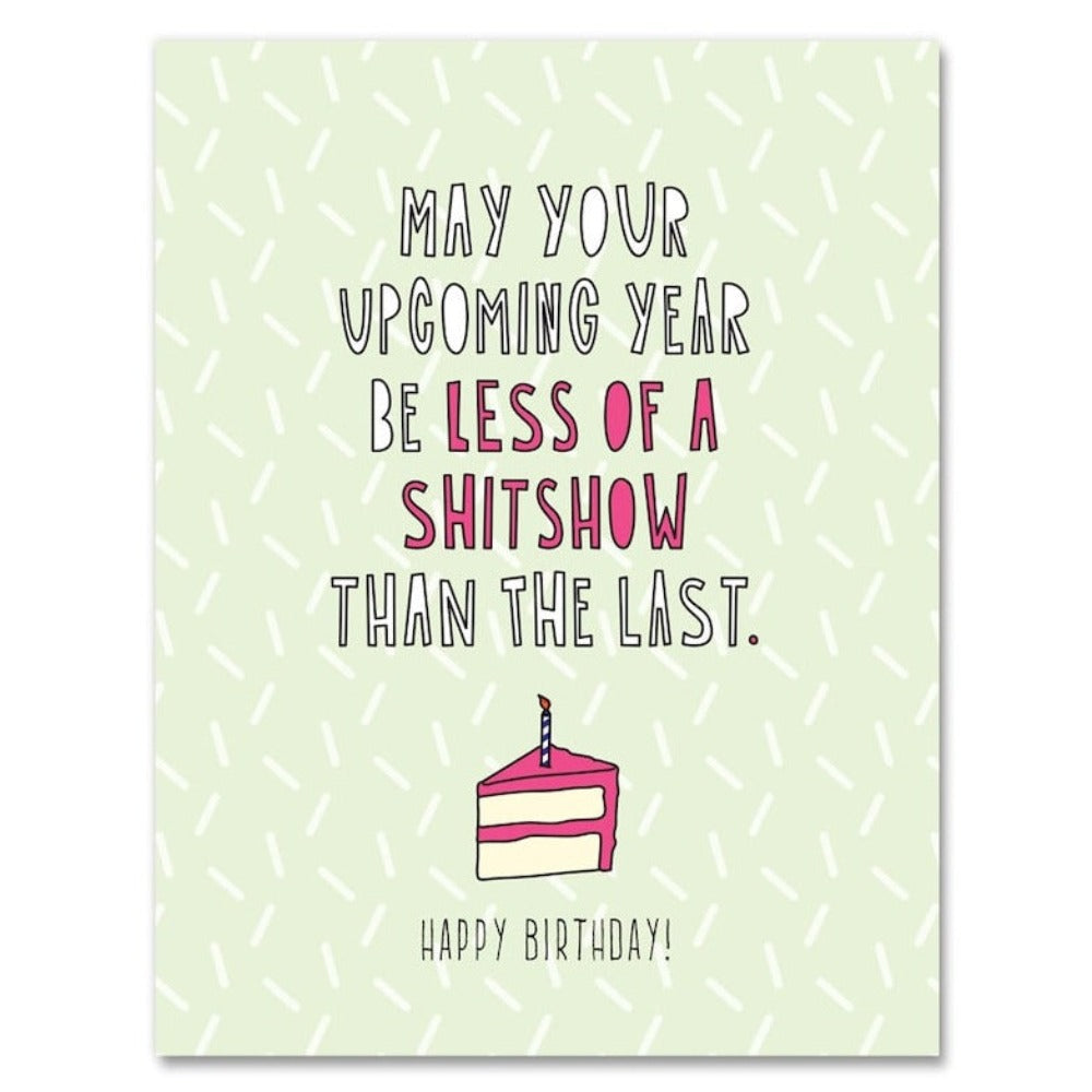 Shitshow Birthday Card