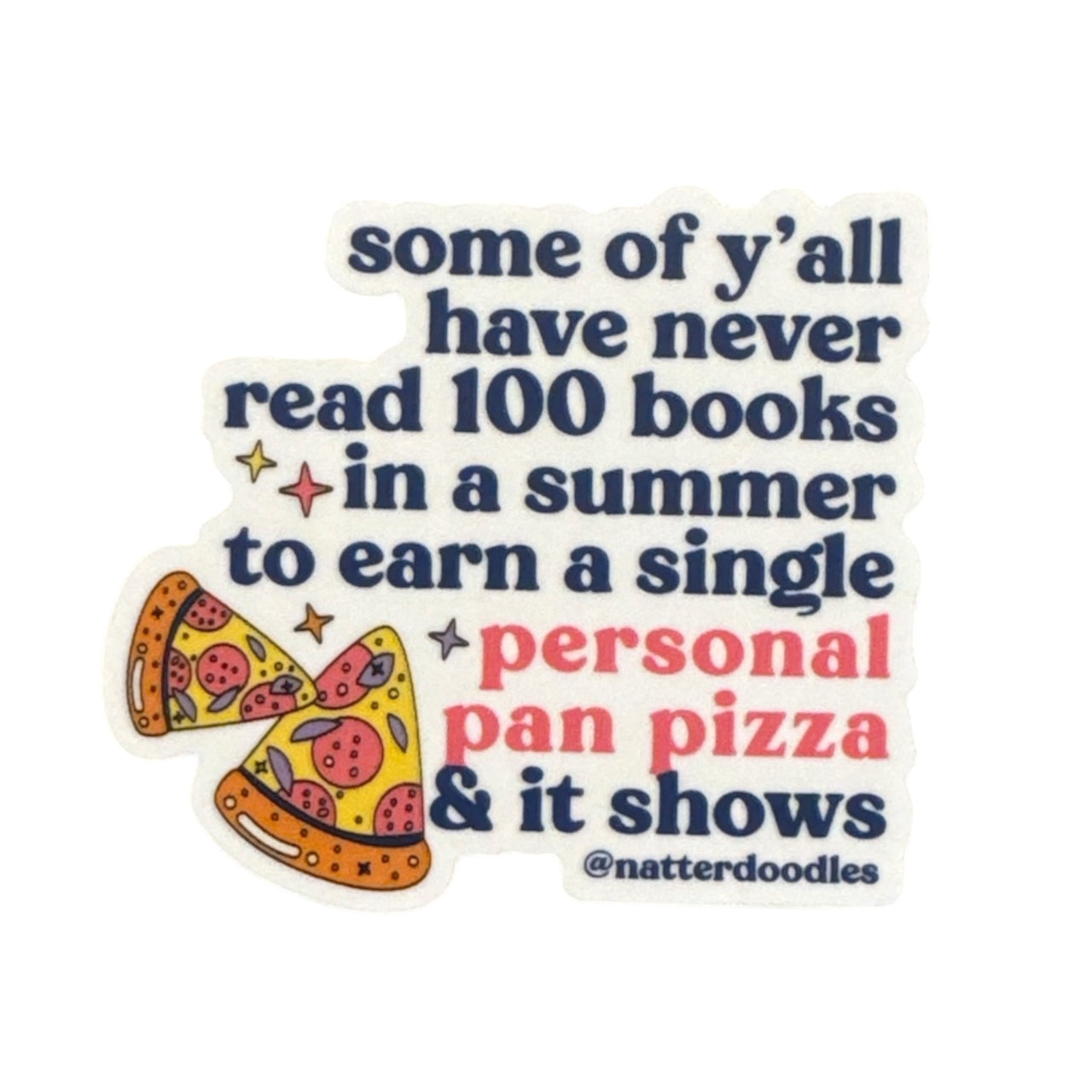 Personal Pan Pizza Sticker