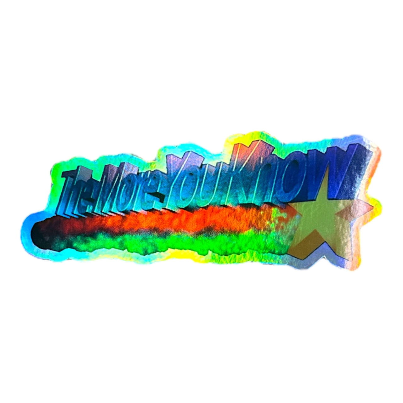 The More You Know Sticker