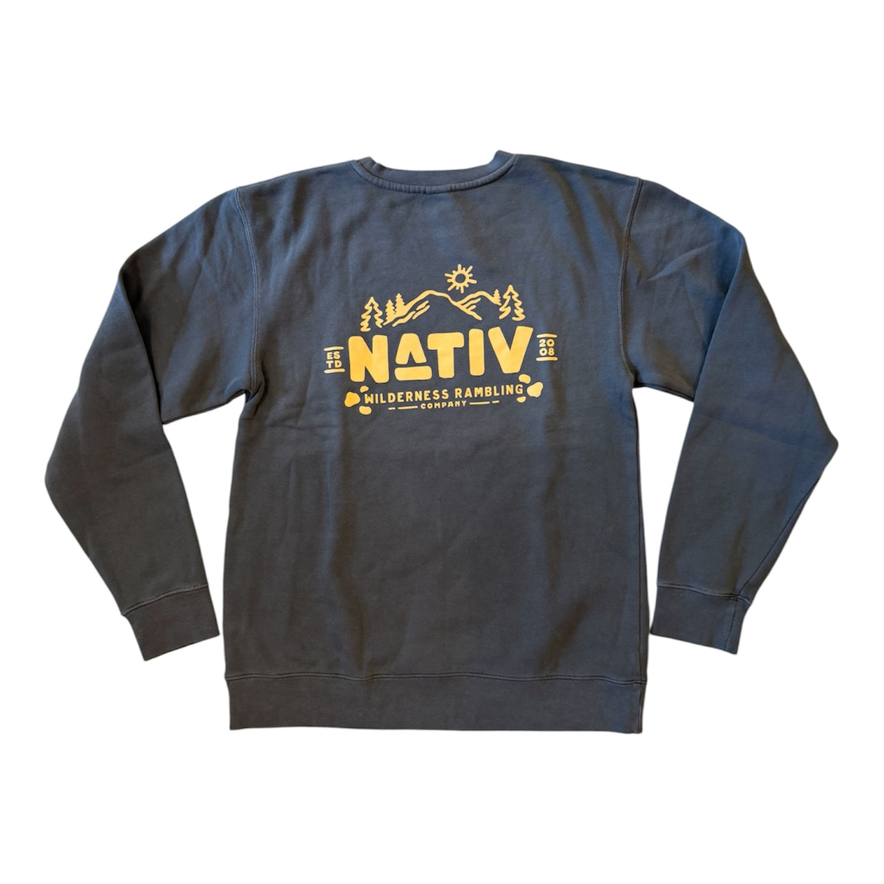 Nativ Mountain Sweatshirt | Vintage Black