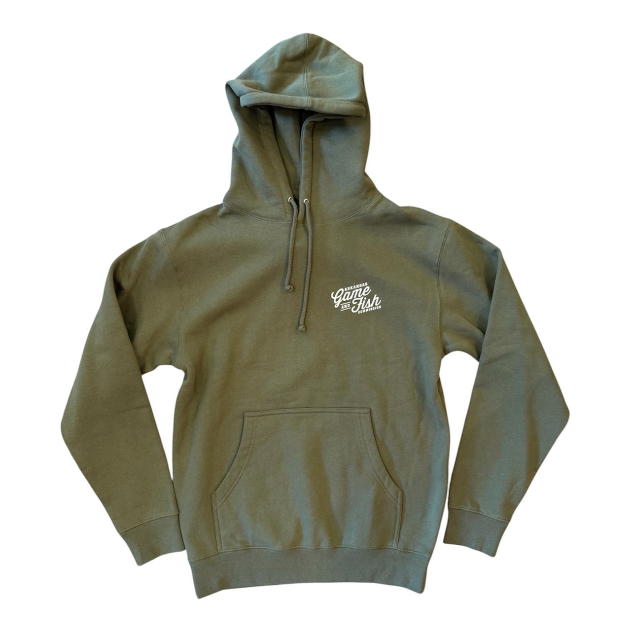 AR Game & Fish Hoodie | Moss
