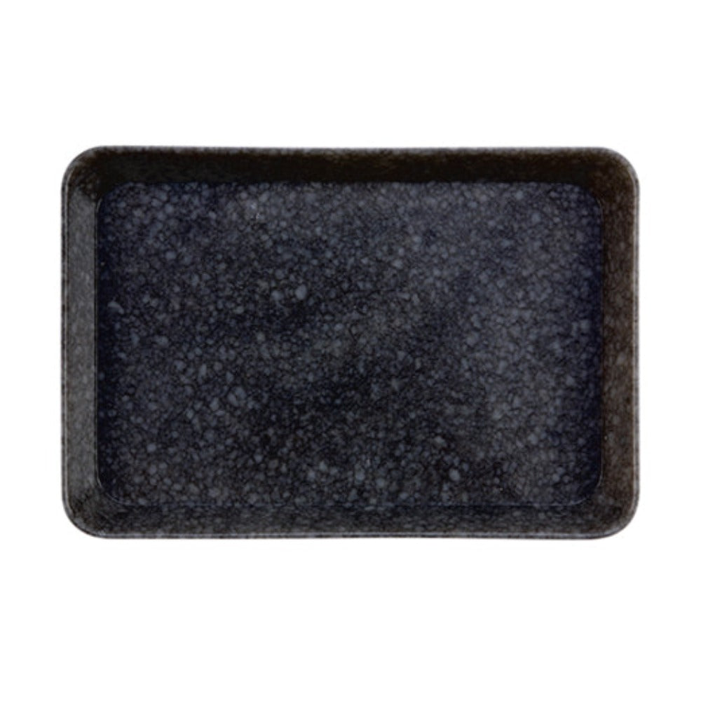 Marble Desk tray Medium | Black