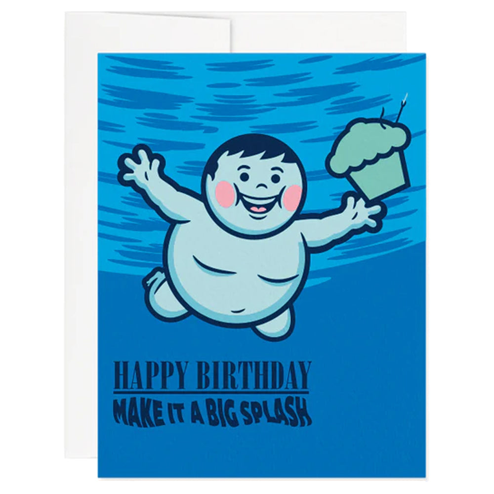 Make a Splash Birthday Greeting Card