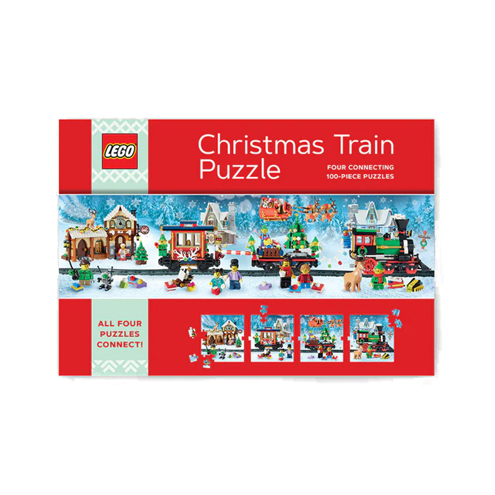 Lego Christmas Train Puzzle - Domestic Domestic
