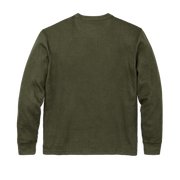Waffle Knit Thermal Crew | Mossy Rock - Domestic Domestic