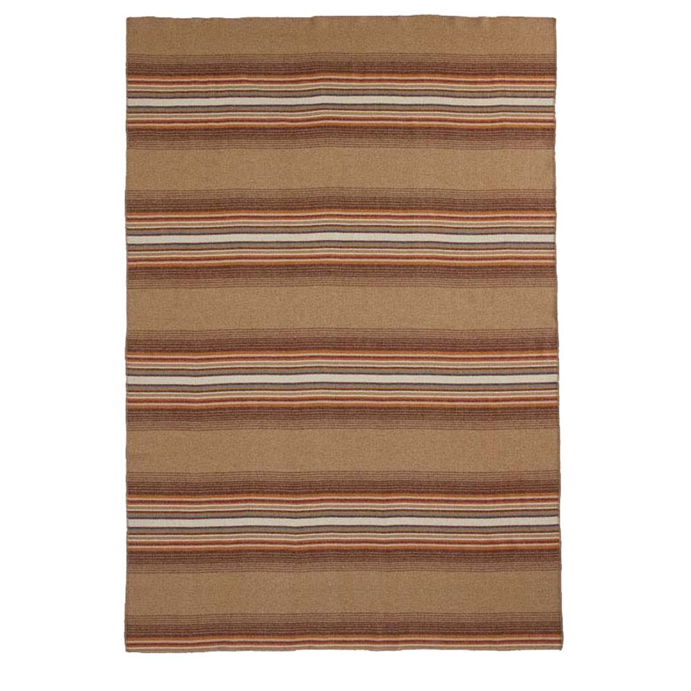 Eco-Wise Easy Care Queen Blanket | Sienna Stripe