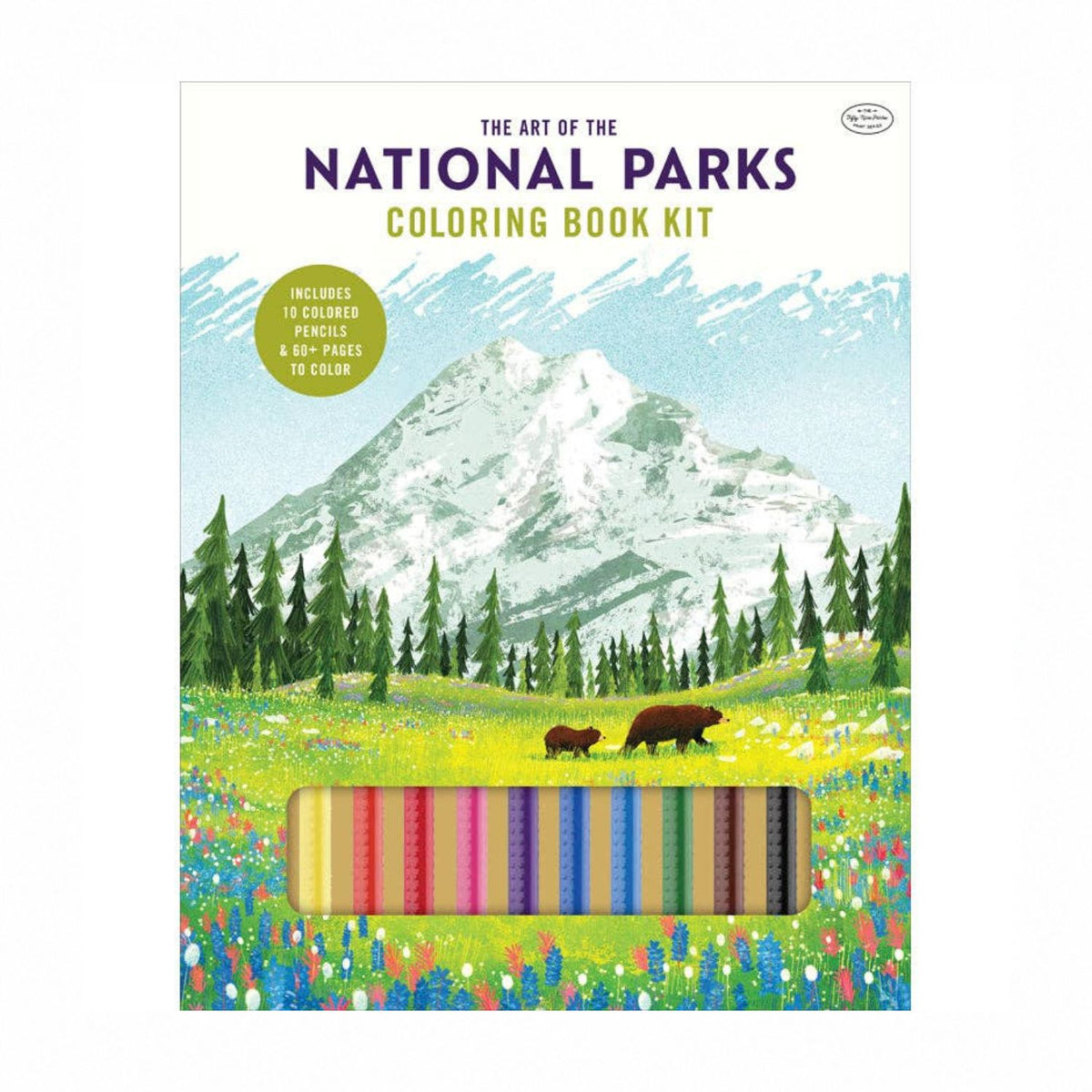 The Art of the National Parks Coloring Book Kit