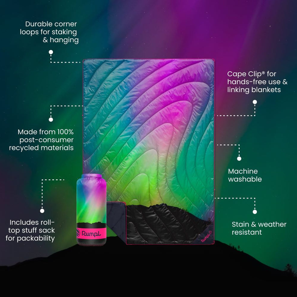Original Puffy Blanket | Northern Lights